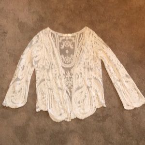 Simply Couture Lace Shrug Jacket